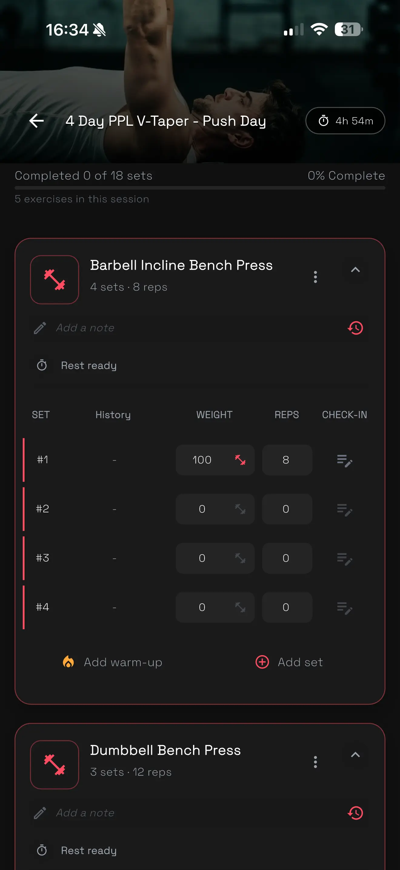 OpenLift Set Tracker с работна серия, готова за добавяне на дроп серия